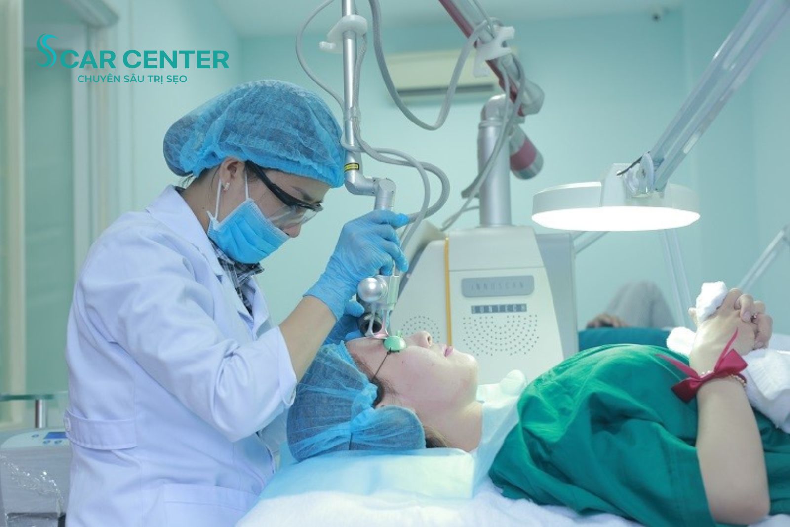 Công nghệ laser CO2 Fractional trị sẹo rỗ hiện đại