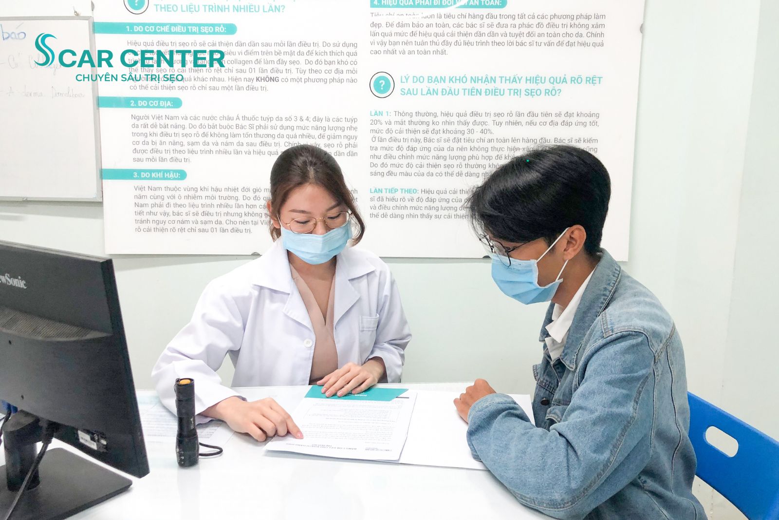 Scar Center điều trị sẹo rỗ bằng phác đồ riêng